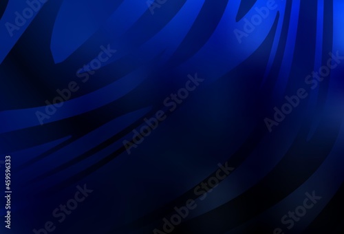 Fototapeta Naklejka Na Ścianę i Meble -  Dark BLUE vector glossy abstract backdrop.