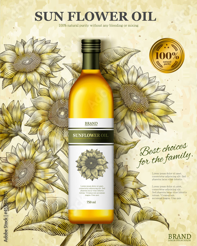 Sun flower oil ads