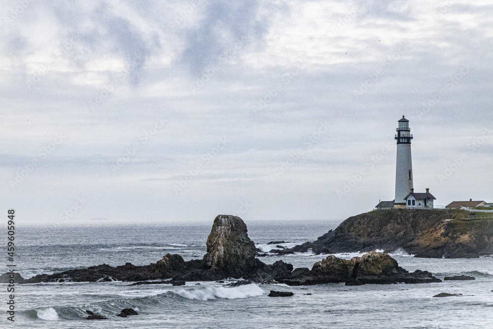 lighthouse on the coast