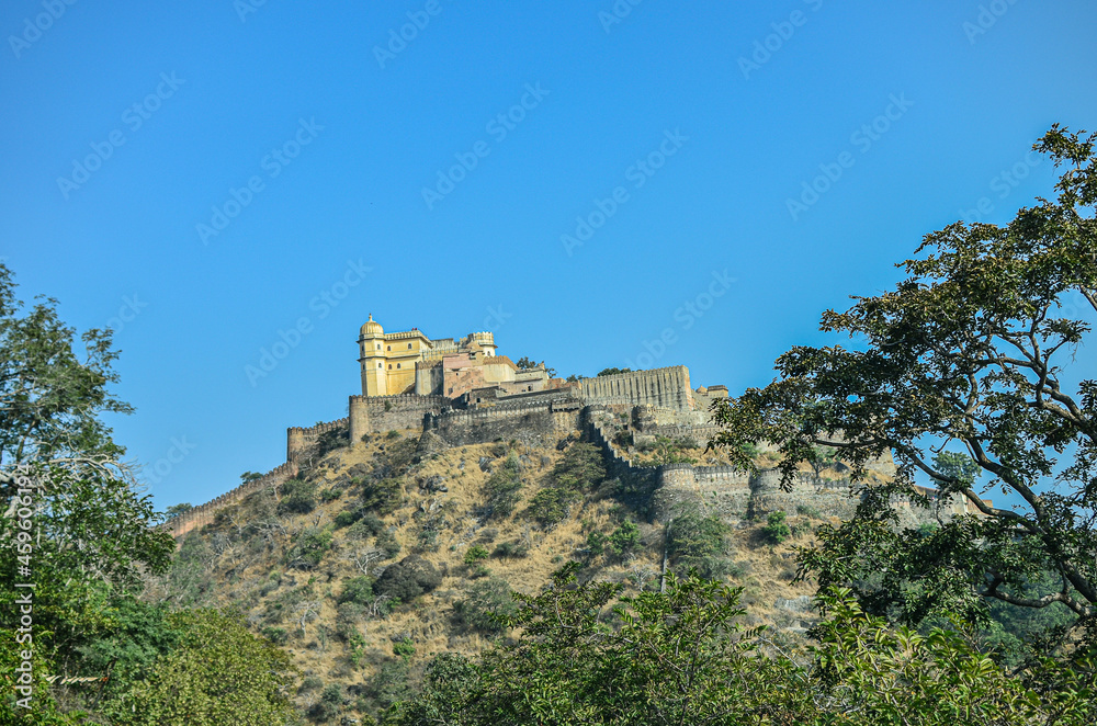 Kumbalgarh Fort in Rajasthan, India