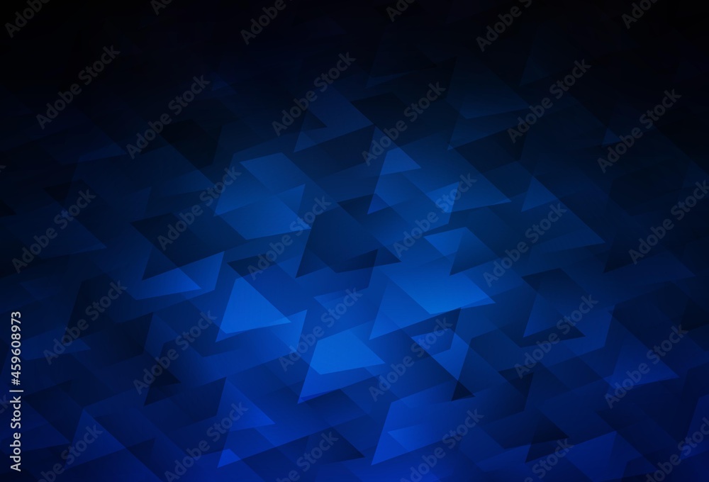 Dark BLUE vector texture in rectangular style. Dark BLUE vector texture in rectangular style.