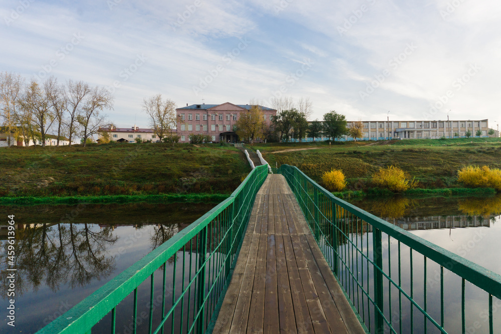 bridge over the river