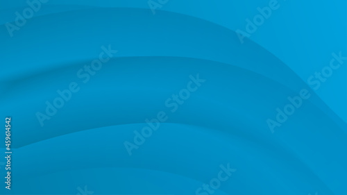 3d render blue, dark blue background 