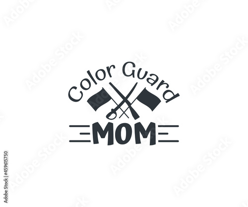 Color Guard SVG File, Color Guard Mom SVG, Marching Band Svg, Band Family SVG, Flag twirler photo