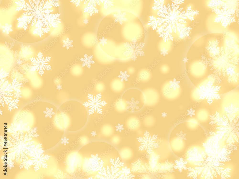 雪の結晶の背景 雪の結晶の背景