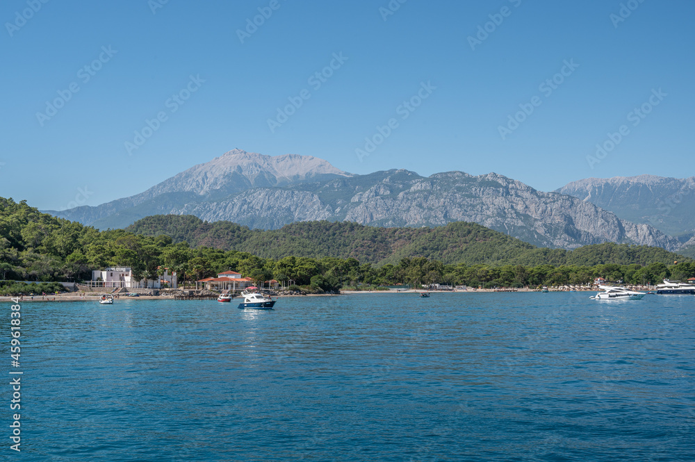 kemer, turkey, view from sea