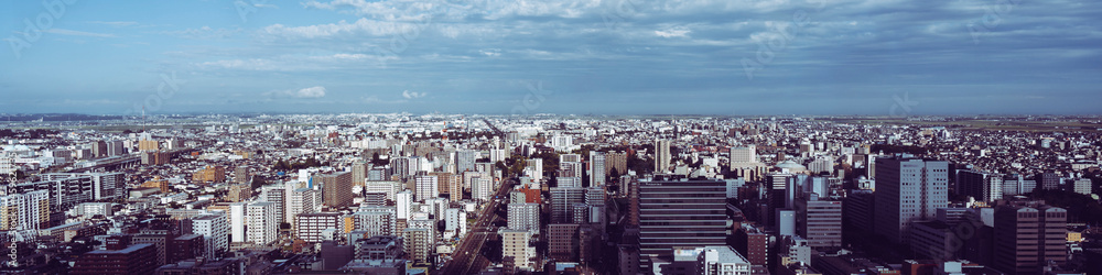 Obraz premium 仙台の都市風景