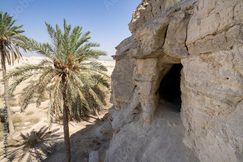 A Lavra cell in the Judea Desert, Israel photo