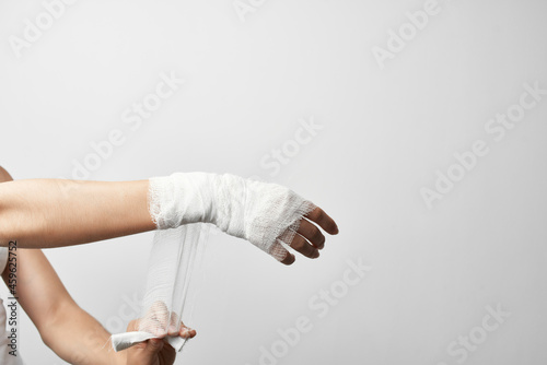 Joint problems hand massage injury medicine
