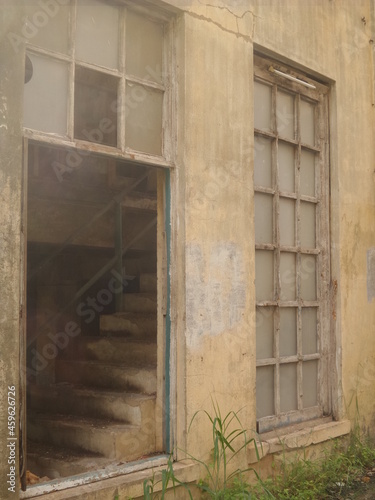 old abandoned building