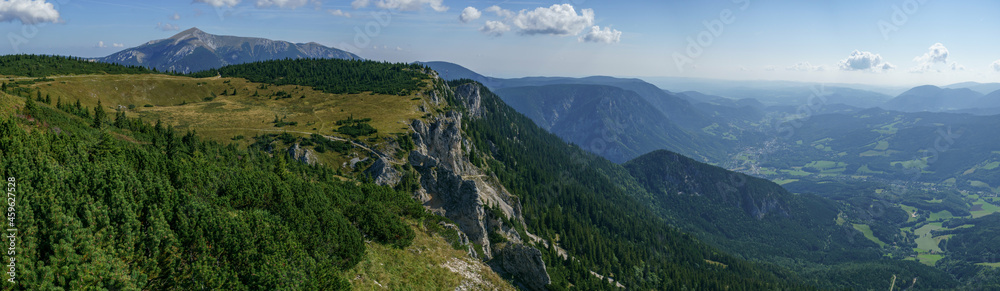 Rax Schneeberg panorama, Pre-Alps, Austria