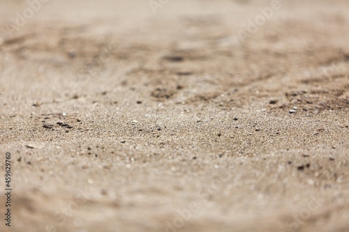 Copy space of sand beach texture abstract
