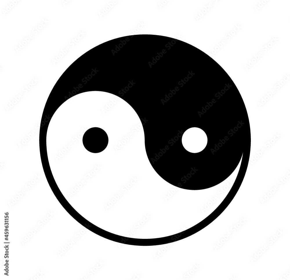 Ying yang symbol of harmony and balance Ying yang symbol of harmony and balance
