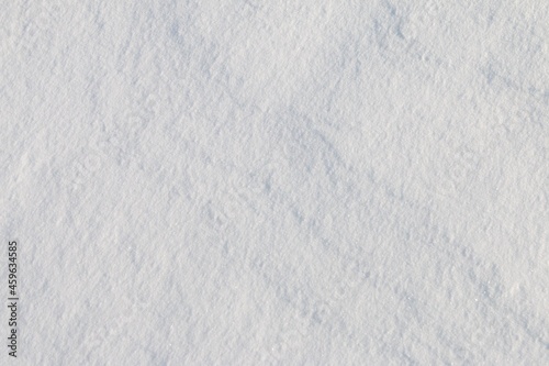background, texture of white snow in winter