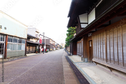 Iwase old town in Toyama city, Chubu, Japan. photo