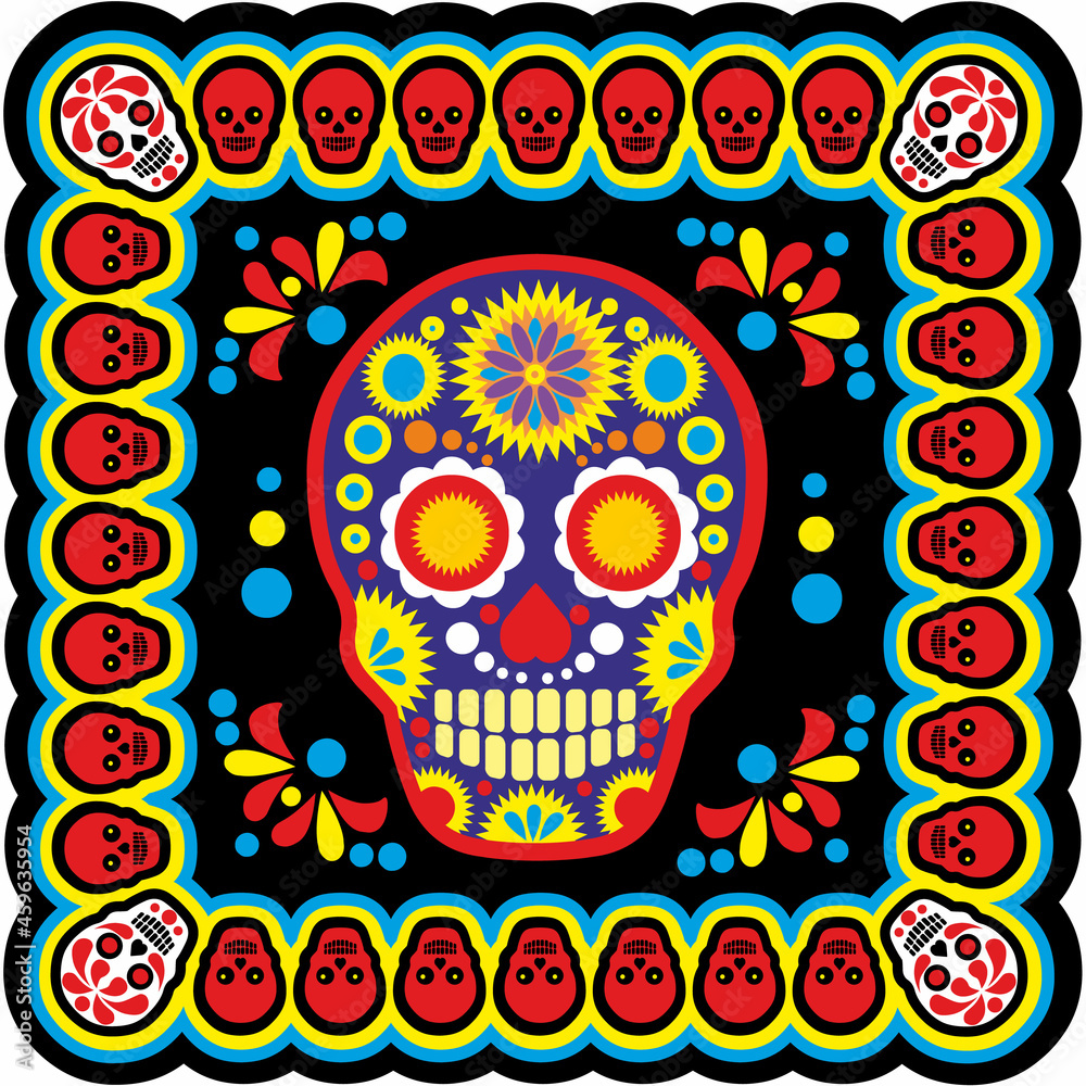 Holy Death, Day of the Dead, mexican sugar skull, vintage design t shirts Holy Death, Day of the Dead, mexican sugar skull, vintage design t shirts