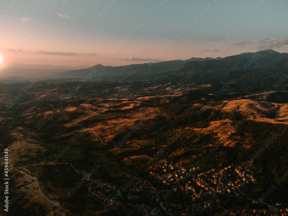 Sunrise over the horizon in Bulgaria. Sunrise over the horizon in Bulgaria.