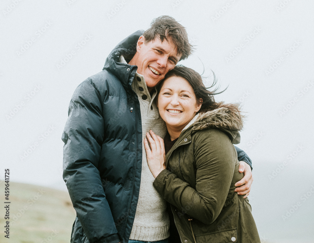 Happy couple embracing each other Happy couple embracing each other
