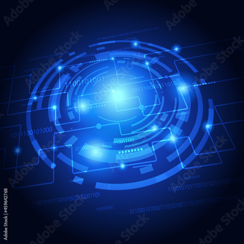 Abstract technology background communication concept innovation background vector illustration