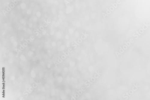 Light silver background with bokeh effect