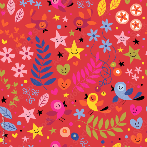 Seamless repeat pattern background