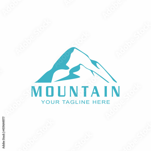 Mountain icon Logo Template Vector illustration design