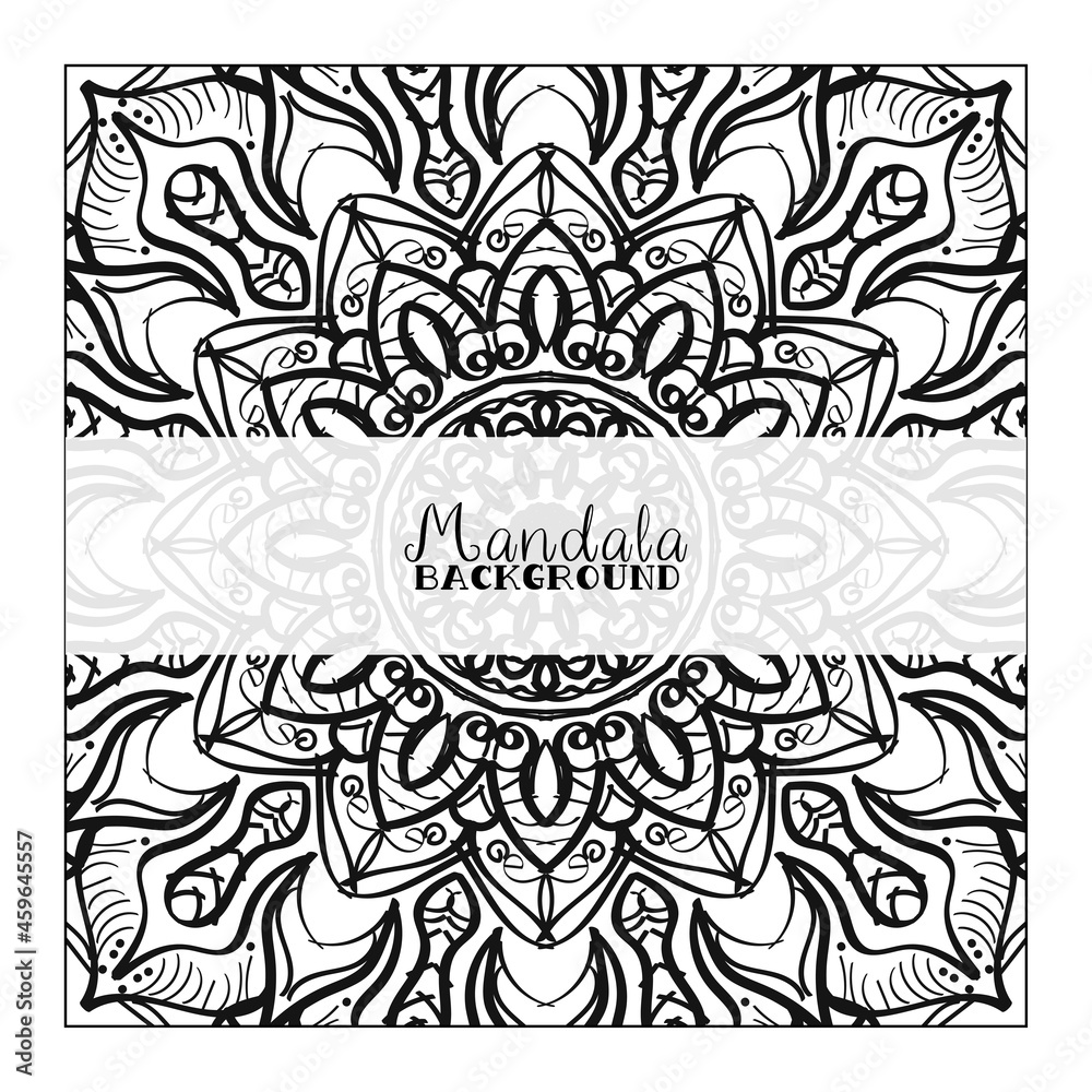 Fototapeta premium Abstract Background with mandala 