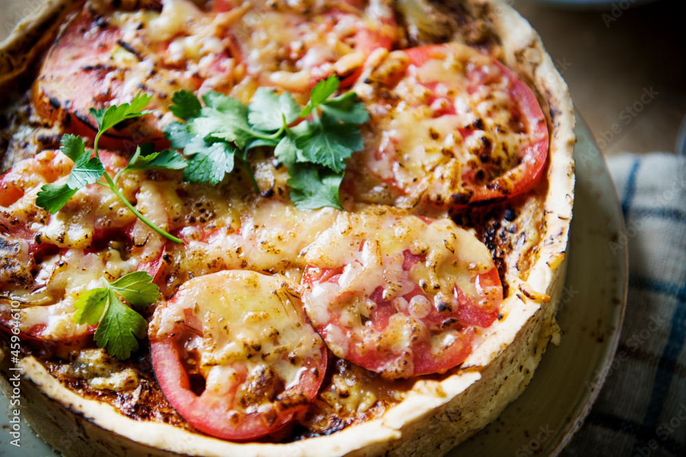 Mushroom quiche food photgraphy recipe idea Mushroom quiche food photgraphy recipe idea