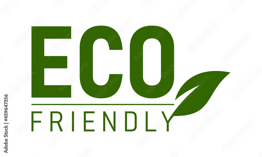 Fototapeta premium Eco friendly icon