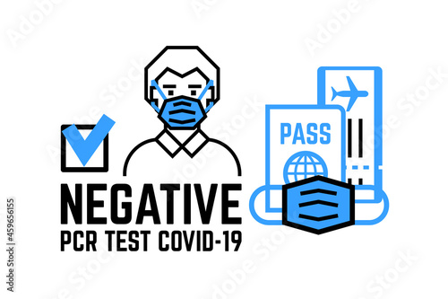 Tourist with negative result PCR Covid-19 test