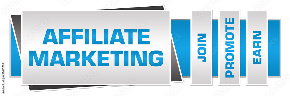 Affiliate Marketing Blue Grey Horizontal Affiliate Marketing Blue Grey Horizontal