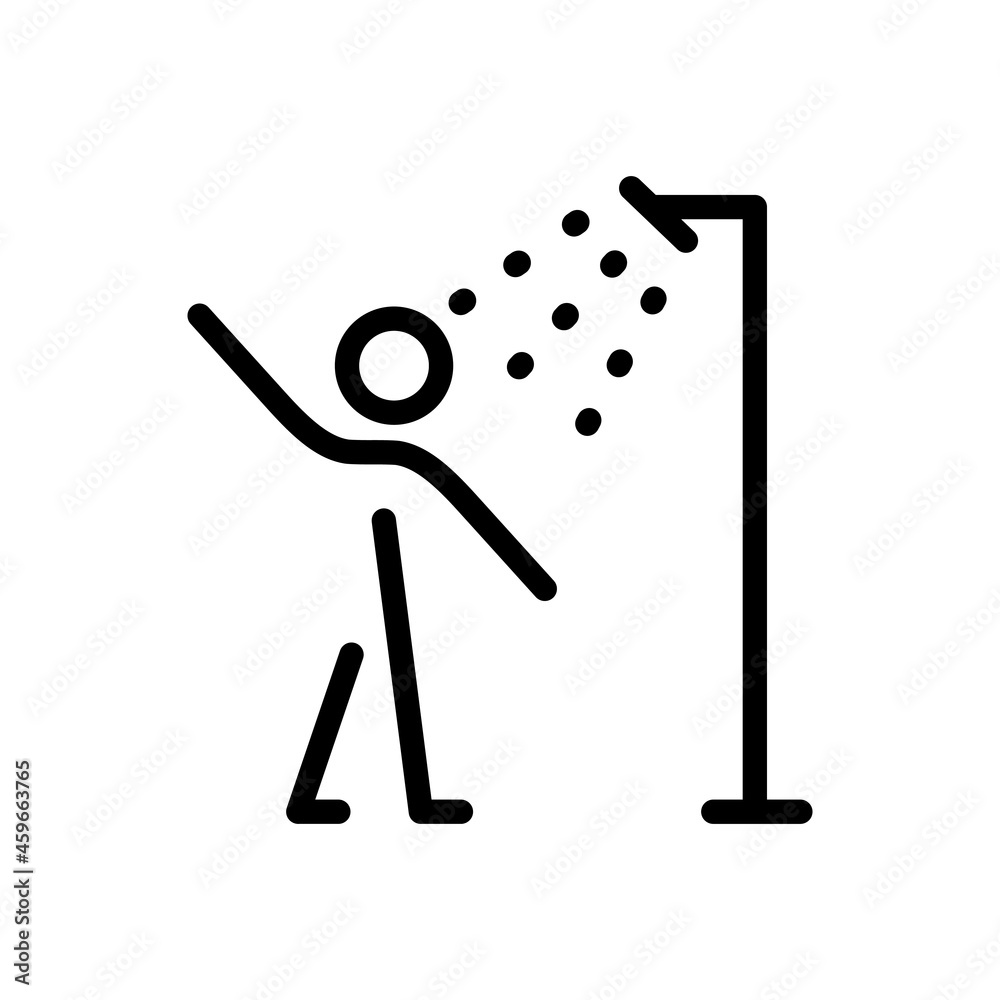 Shower icon vector. hygiene illustration sign. bath symbol. Shower icon vector. hygiene illustration sign. bath symbol.