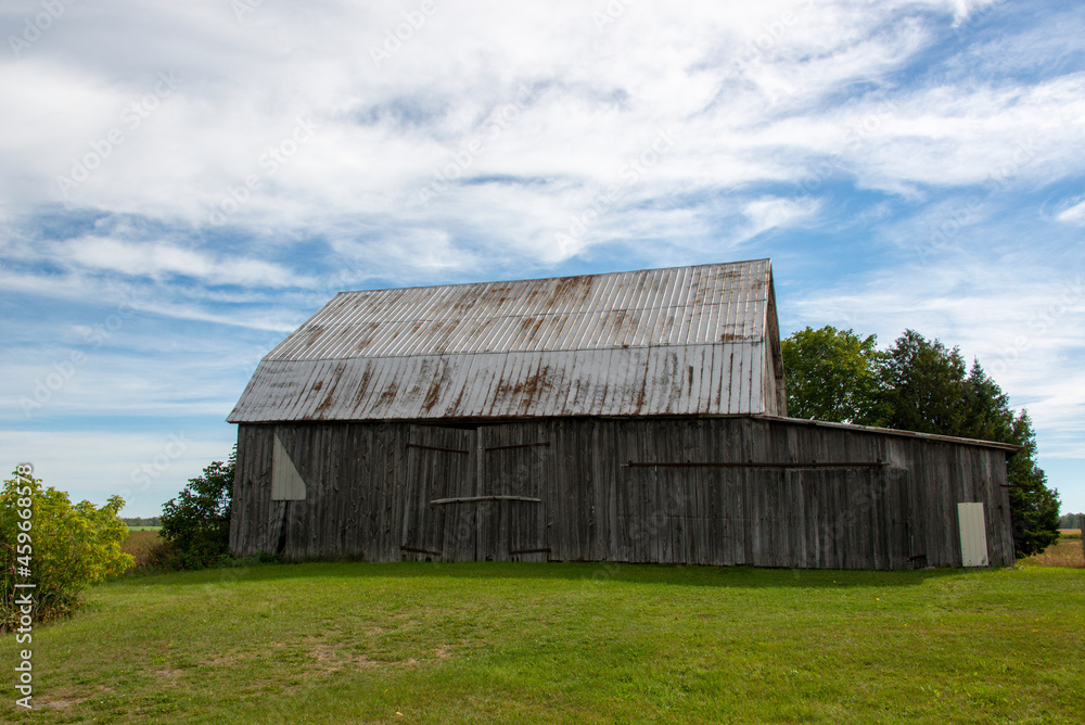 Old barn in the southern region of Quebec Old barn in the southern region of Quebec