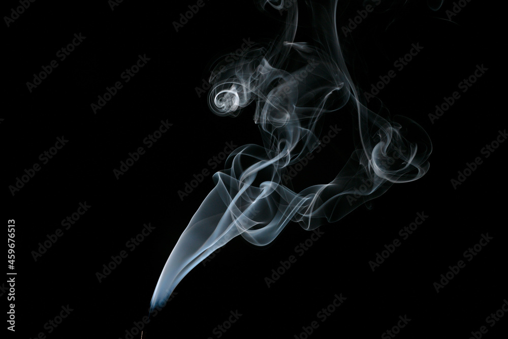 Abstract colorful smoke on a black background. Isolated. Abstract colorful smoke on a black background. Isolated.