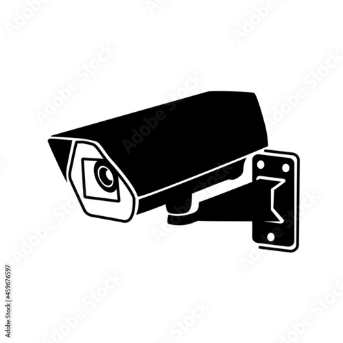 Observation CCTV camera icon. Surveillance camera