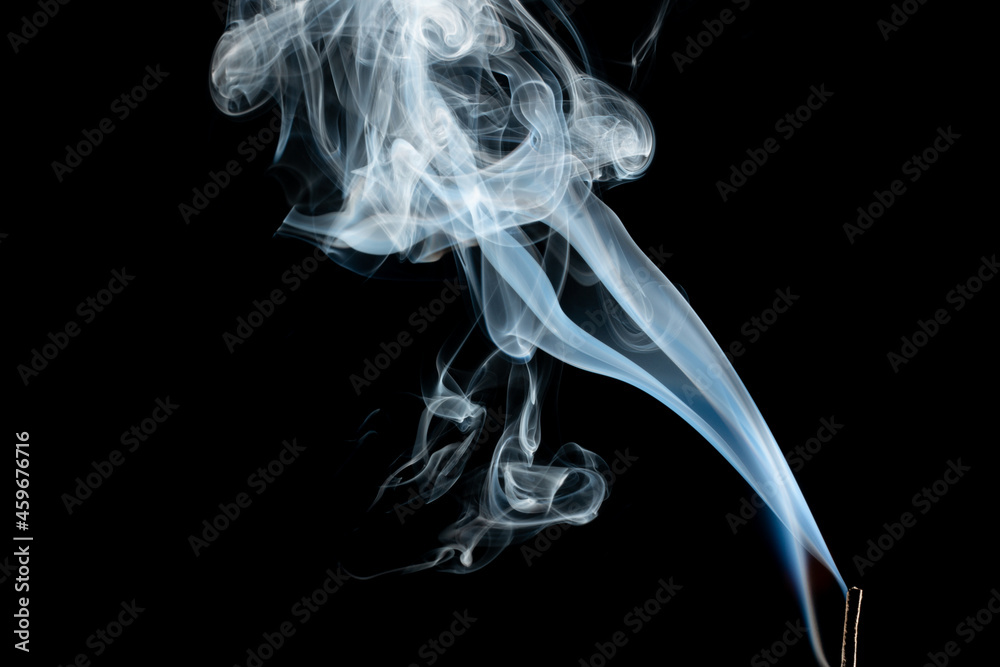 Abstract colorful smoke on a black background. Isolated. Abstract colorful smoke on a black background. Isolated.
