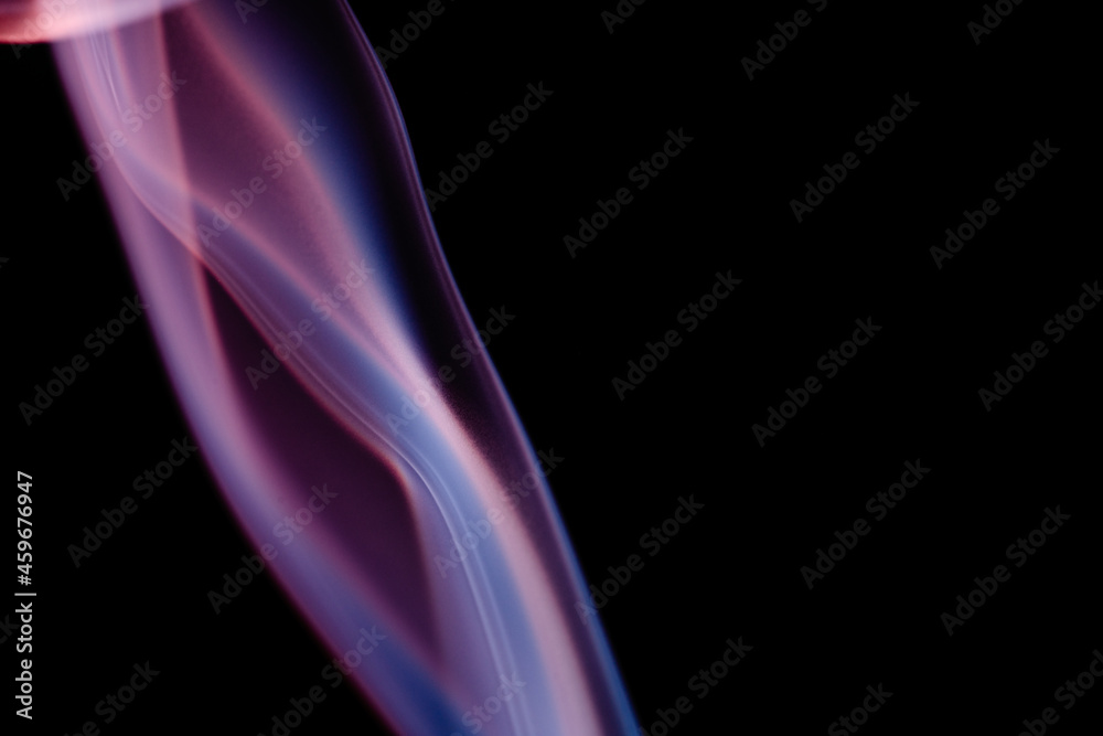 Abstract colorful smoke on a black background. Isolated. Abstract colorful smoke on a black background. Isolated.
