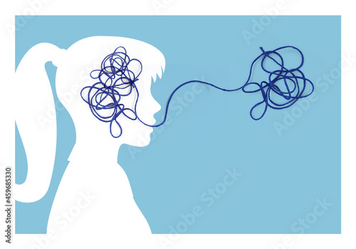 man woman communication, talking