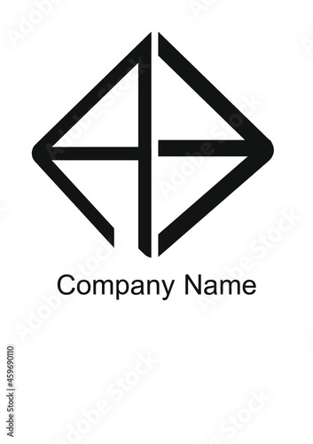 AE,EA,A,E abstract logo letters monograms.