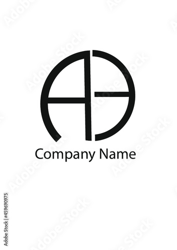 AE,EA,A,E abstract logo letters monograms.