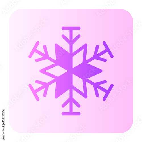 snowflake gradient icon