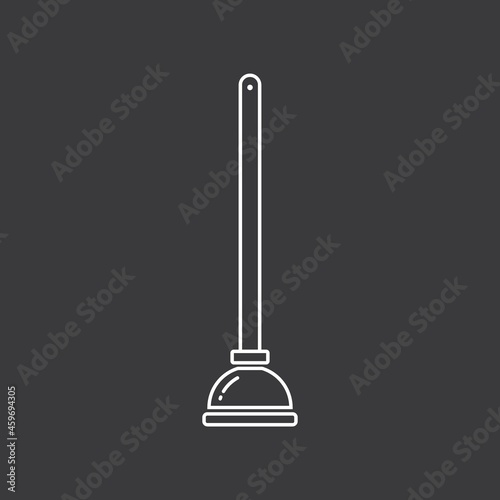 plunger icon.