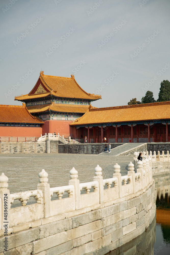 The city moat of Forbidden City	