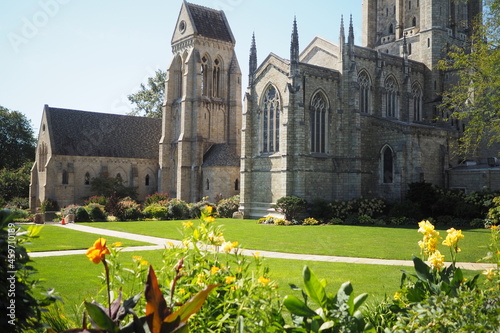 The buildings and the grounds are beautiful at the Bryn Athyn Cathedral/ photo