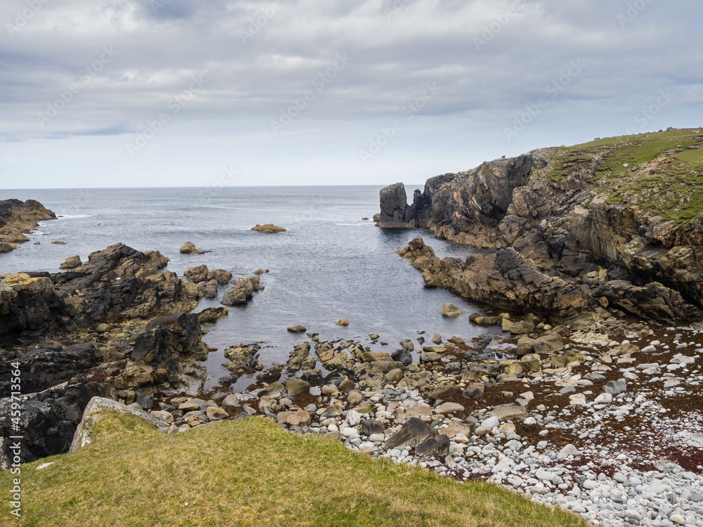 Garson Point on the West Coast of the Isle of Lewis in the Outer Hebrides