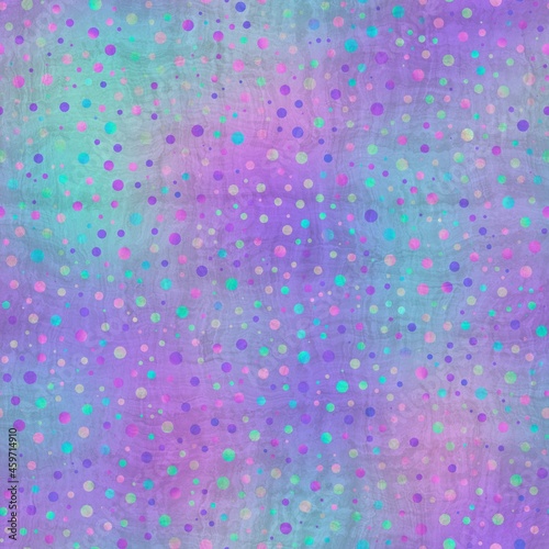 Seamless abstract textured circle pattern for surface print. High quality illustration. Modern grungy polka dot graphic motif. Hipster chic textile swatch. Dots, spots, or orbs. Scrapbook paper design