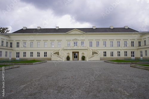 Foto The new castle in Hannover Herrenhausen, Hannover Germany