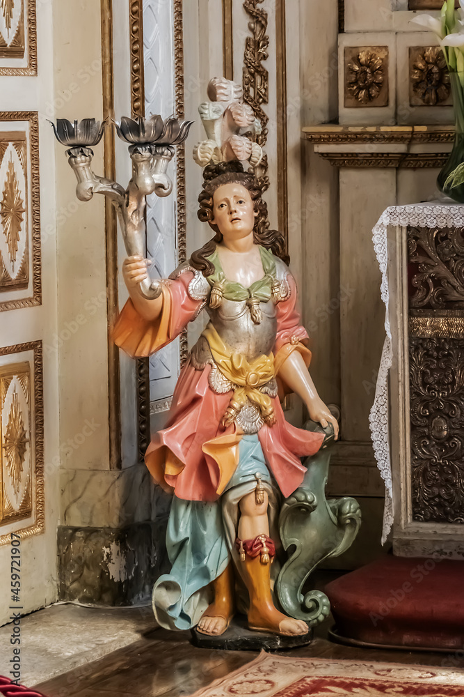 Interior of Our Lady of Oliveira Church (Nossa Senhora da Oliveira