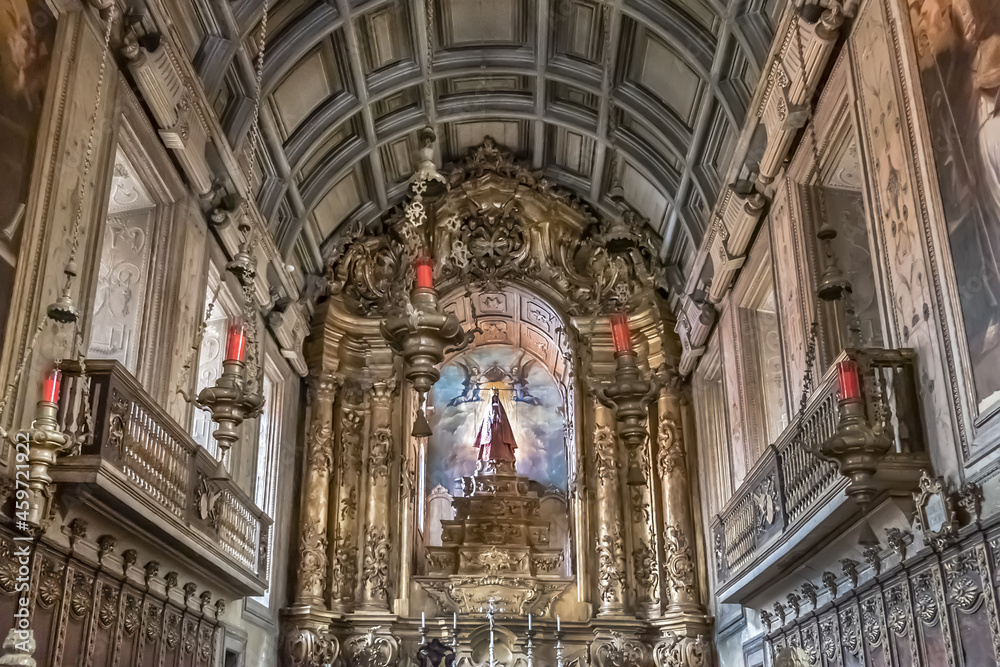 Fotografia do Stock: Interior of Our Lady of Oliveira Church (Nossa ...