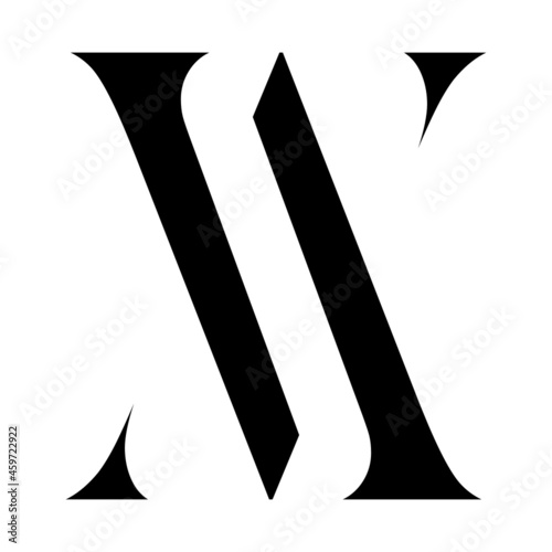 va, av, monogram logo. Calligraphic signature icon. Wedding Logo Monogram. modern monogram symbol. Couples logo for wedding